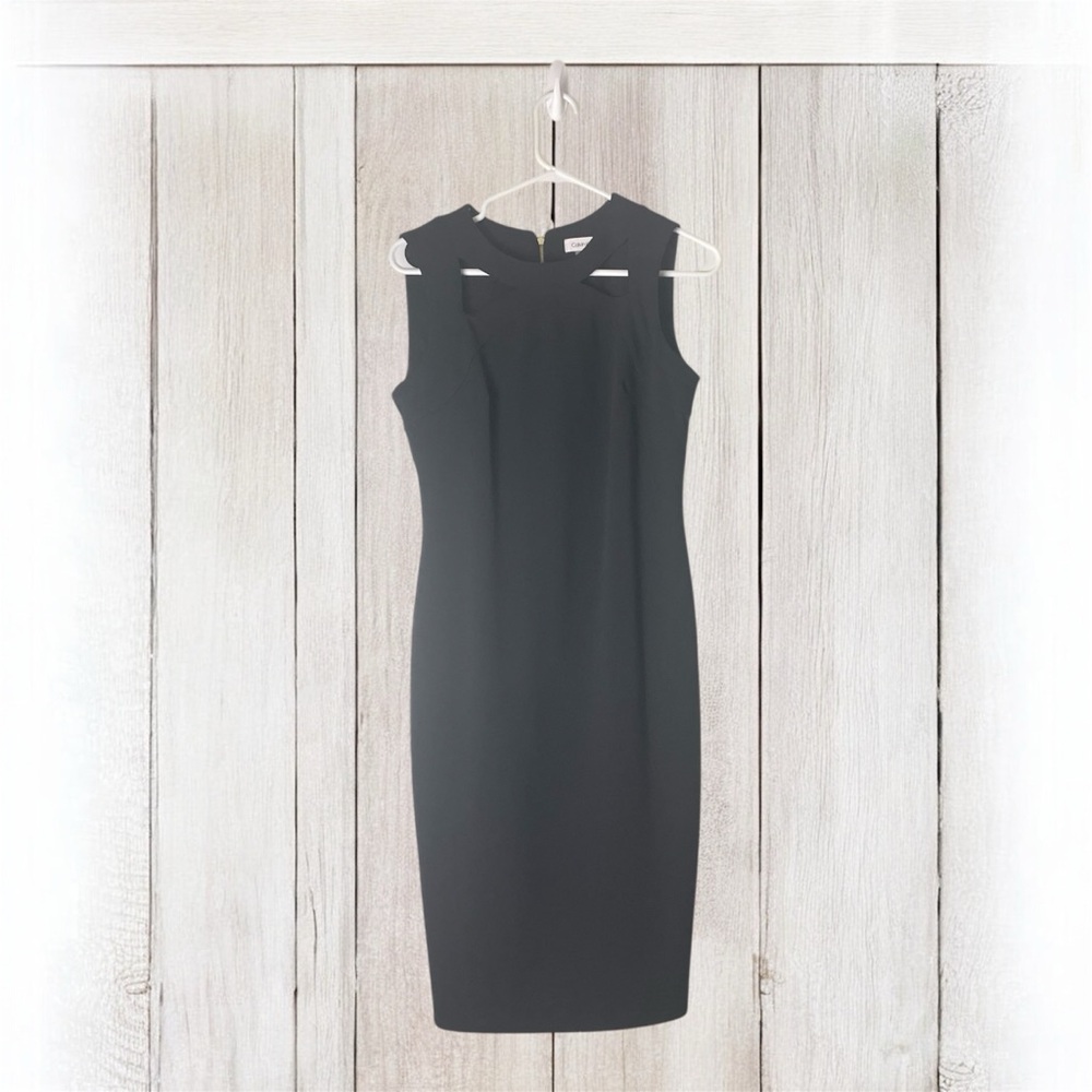 Calvin Klein Classic Black Midi Dress